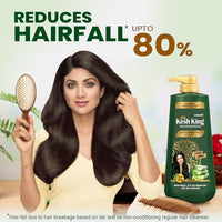Kesh King Ayurvedic Anti-Hairfall Shampoo | Reduces hairfall | 21 Ayurvedic herbs | No Paraben & No Silicon | Enriched with Aloe Vera, Bhringraja & Amla | 600 ml
