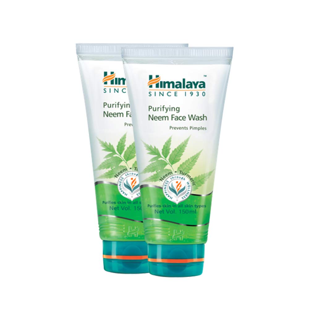 Himalaya Purifying Neem Face Wash, 150ml 2 Pack Offer (ValuePack)