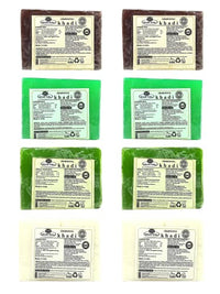 Khadi Pure Almond, Aloe Vera, Apricot & Jasmine Soap, 125 g (Pack of 8)