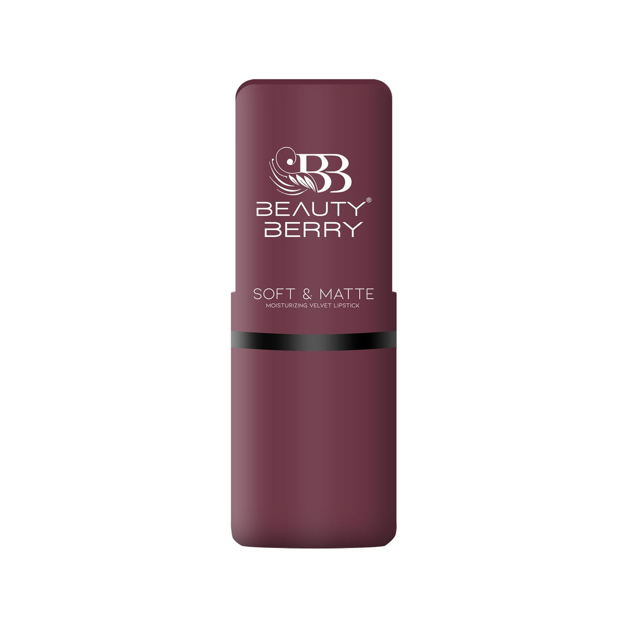 Beauty Berry Soft & Matte Moisturizing Velvet Lipstick For Women - Long-Lasting, Hydrating, High-Pigment Color. (Shade 07)