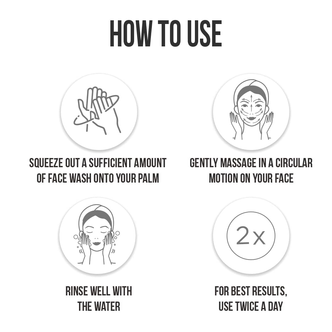 FURR Anti Acne Face Wash 2% Salicylic Acid with Green Tea | Controls Active Acne | Reduces Blemishes | Exfoliates Dead Skin Cells | Face Wash For Men & Women | 100ml