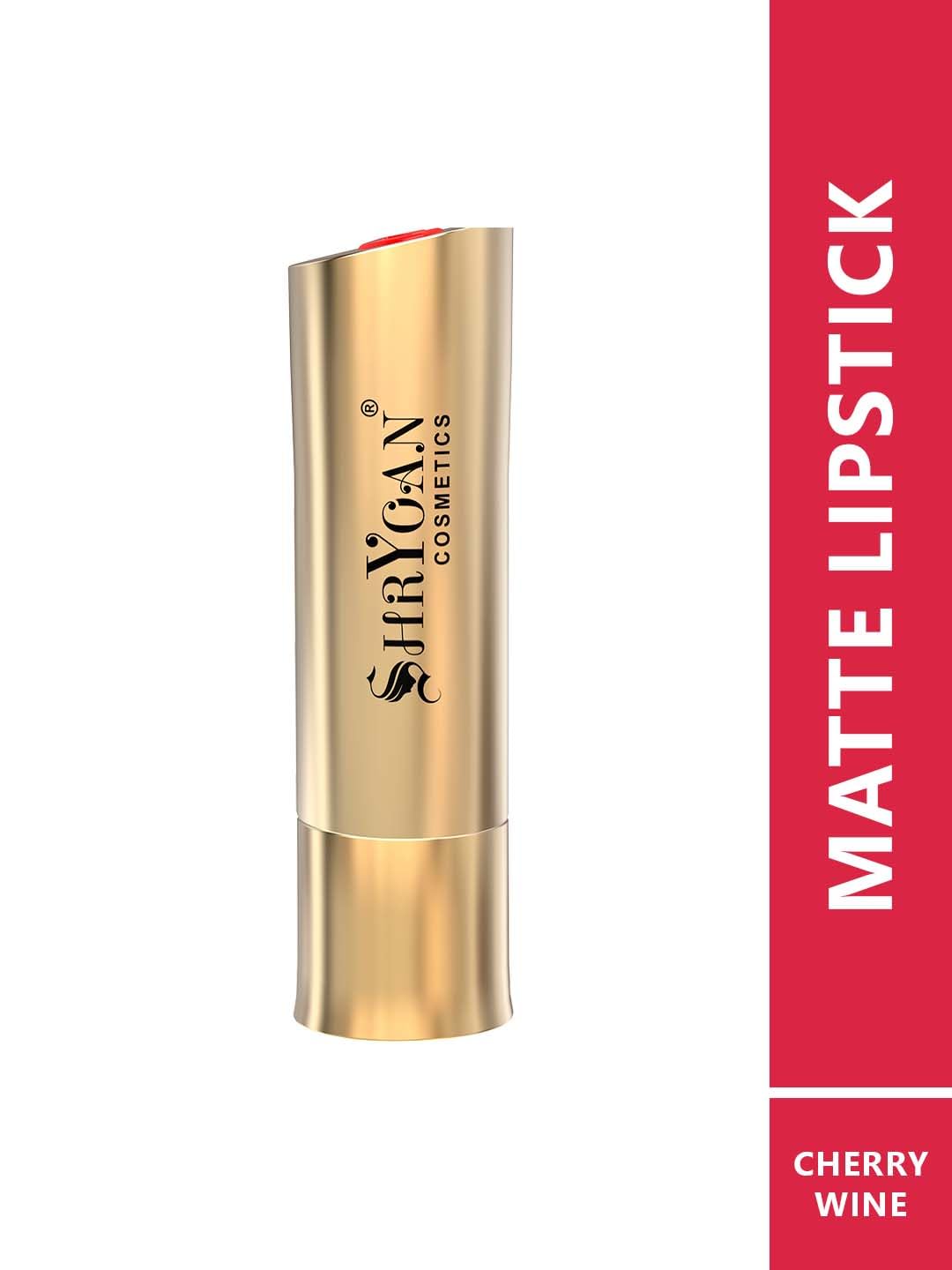 Shryoan Women's Long Lasting Non-Transfer Matte Lipstick| Smudge & Waterproof Lipstick With 24 Hr Stay (Shade 08)