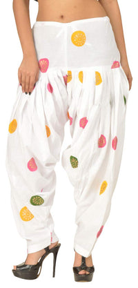 Vrnda Women's  Readymade Casual Cotton Printed Patiala and Dupatta Set (Office Wear (Free size)