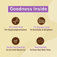 Plum BodyLovin' Vanilla Vibes Underarm Roll On for Women | Last Up to 48H | 4% Lactic Acid & 1% Glycolic Acid | Controls Odor & Fades Underarm Darkness | Warm Vanilla Fragrance Underarm Roll On | 50ml