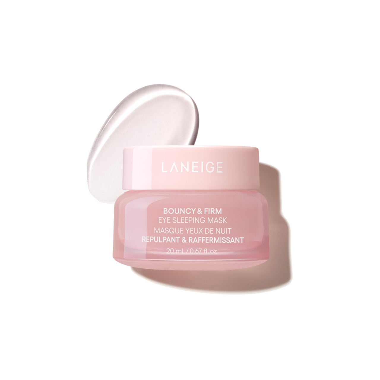 LANEIGE Bouncy & Firm Eye Cream | Hydrating Eye Treatment with Peony + Collagen Complex | Lightweight Formula for Brighter, Youthful Eyes | Korean Skincare- 20Grams
