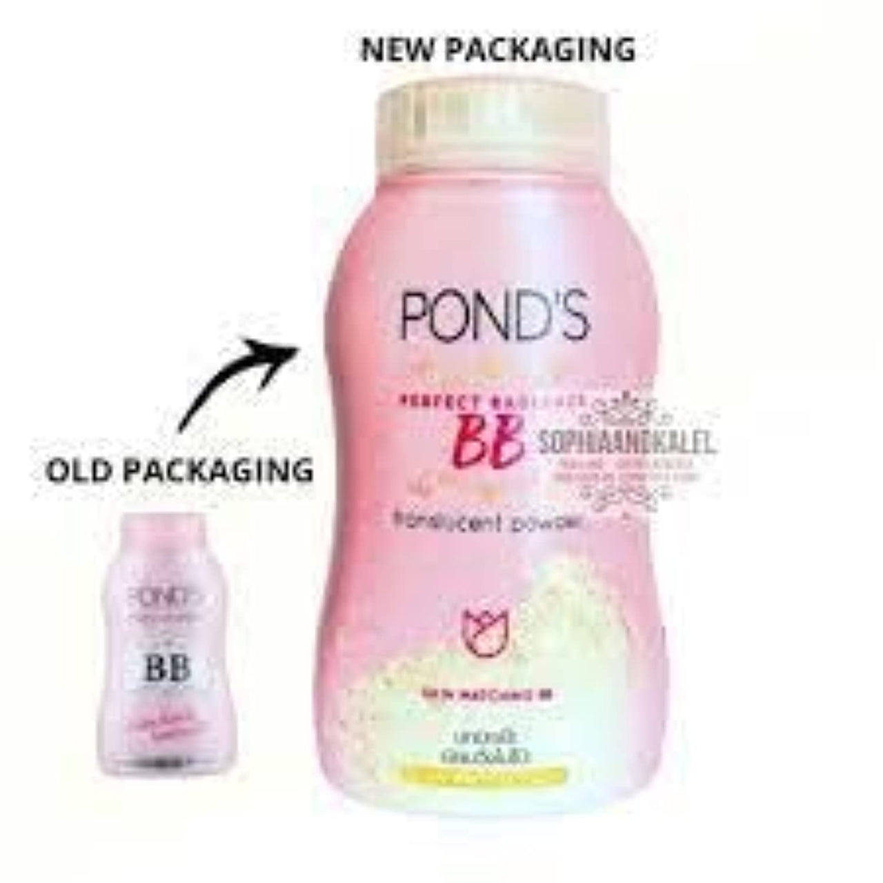 POND'S New Magic Powder BB Matte Double Uv Protection For All Skin Types (Brown, 50g)