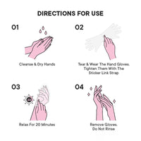 Quench Nourishing Hand Mask | Hydrates & Brightens Hands | Nourishes Nails & Cuticles | Leaves Hands Smooth & Supple | Manicure Kit | Made In Korea (1 Pair Of Gloves, 20Ml)