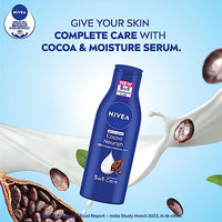 NIVEA Cocoa Nourish 200ml Body Lotion with Deep Moisture Serum| 48 H Moisturization | With Cocoa Butter & Coconut Oil | Non Greasy & Healthy Looking Skin |For Very Dry Skin (Pack of 2)