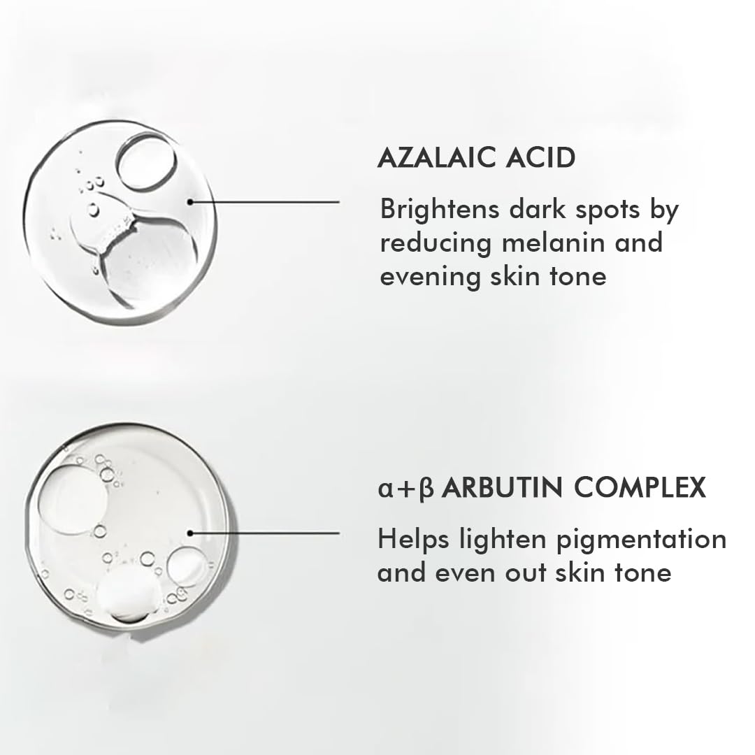 Cos-IQ Intimate Brightening Roll-On Serum | With Azelaic Acid & Alpha + Beta Arbutin Complex | For Dark Underarms, Inner Thighs, Knees & Bikini Area | Intimate Areas for Women & Men | 40ml