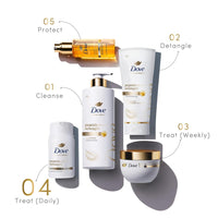 Dove Peptide Bond Strength Leave-in Crème Serum 52 ml |Enriched with 5% PROTEIN PEPTIDE Complex| Lightweight Texutre | Continuous Damage repair