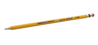 Cra-Z-art U.S.A. Gold Pre-sharpened American Wood Cased #2 HB Yellow Pencils, 60 Pack 1 Count (Pack of 60)