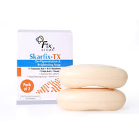 Fixderma Skarfix -TX 1% Kojic Acid Soap For Skin Whitening | Glutathione Soap for Skin Whitening | Kojic Skin Whitening Soap for Pigmentation | Skin Whitening Soap for Women & Men - 150gm (Pack of 2)