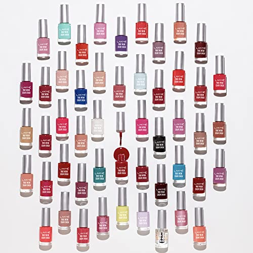 Lakmé True Wear Color Crush Glossy Finish Nail Polish, Long Lasting & Vibrant Nail Paint, 103, 6Ml
