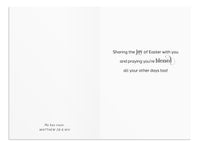 DaySpring - Easter Blessings - 8 Design Assortment with Scripture - 24 Easter Boxed Cards and Envelopes (U1617)