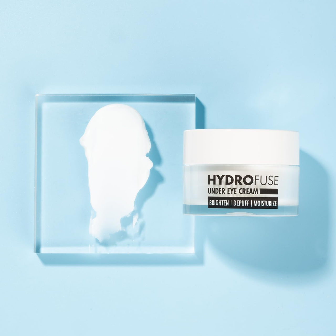 PAC Hydro Fuse Hydrating Under Eye Cream for Dark Circles Removal, Puffy Eyes, Wrinkles & Removal of Fine Lines with Shea Butter, Niacinamide & Macadamia Oil | For Men & Women | 15 ml