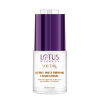 Lotus Herbals YouthRx Active Insta Firming Concentrate | Anti Ageing | Skin Tightening | Preservative Free | 20g