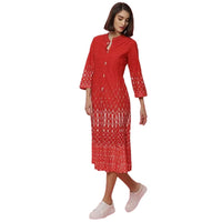 BIBA Women Rayon Kurta