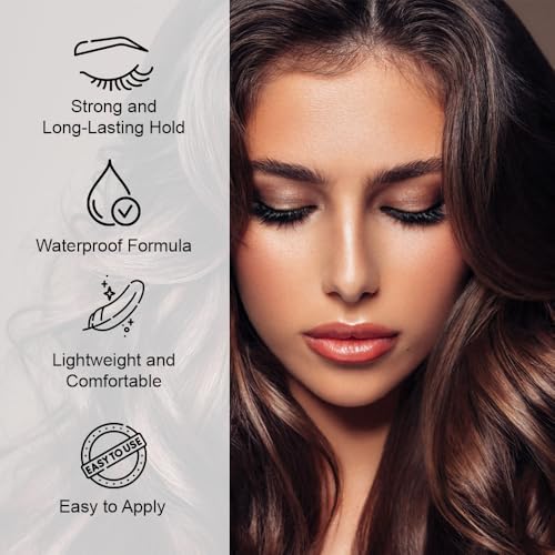 Lakyou Beauty Eyelash Glue | Clear & Dark Tone | Long Lasting | Latex Free | Pack of 2