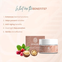 Dhartika Night Cream - Anti-Aging & Nourishing, Enriched with Ceramide Complex & Rosehip Oil