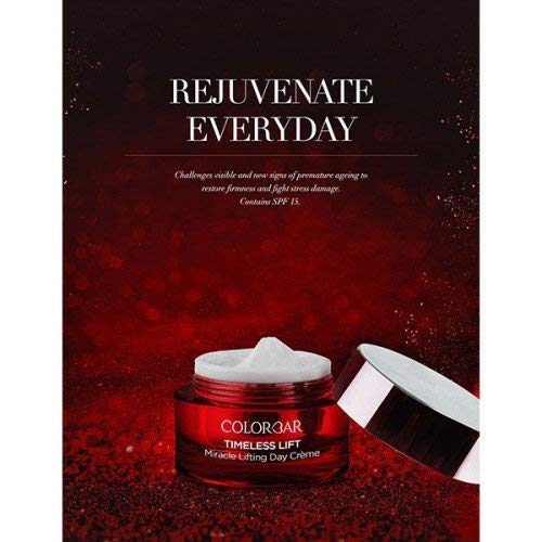 Colorbar Cosmetics Timeless Lift Miracle Lifting Day Crème, 25 g | Nourishing day creme | SPF 15 protects against harmful sun damage | Dermatologically tested