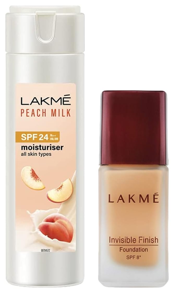 Lakmé Cream Light Coverage Foundation Natural Finish For Oily Skin 120 Ml, 1 Count
