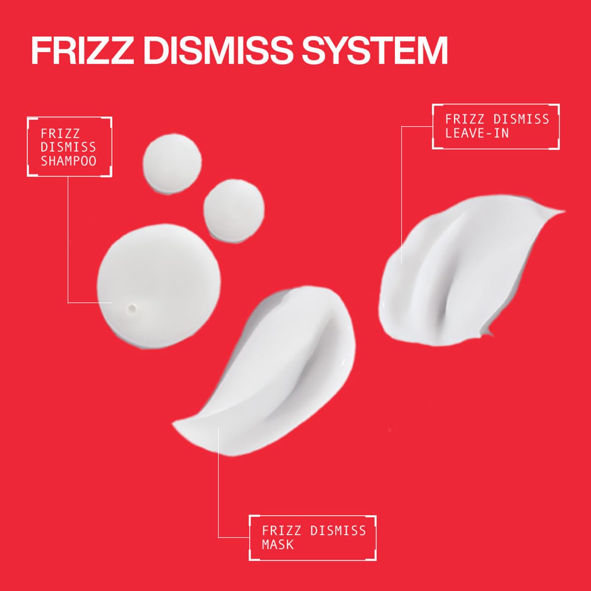Redken Frizz Dismiss Shampoo & Mask Anti-Frizz Combo | With Babassu Oil & Smoothening Complex | For Dry & Frizzy Hair | For Men & Women