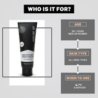 House of Beauty Multivitamin Night Cream with Revinage, Natural Retinol, For All Skin Types, 50 ml
