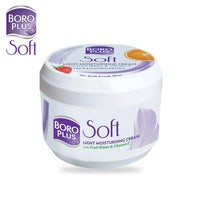 BoroPlus Soft Light Moisturising Cream|Light & Non-sticky|Provides 24 hour moisturisation | For Soft Fresh Skin 200 ml