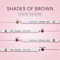 SHOPAAREL BE BOLD Lip & Eye Pencil, 2-in-1 Lip & Eye Liner, Creamy & Blendable, Lip Liner, Built-In Sharpener, Matte Finish, Eye Liner, Intense Pigment, Smudge-Proof, Long Lasting-0.4 Gm, Charcoal