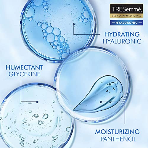 TRESemme HYALURONIC Moisture Boost Shampoo, with Hyaluronic Acid, Sulphate Free & Paraben Free, for Dry Hair, 370 ml