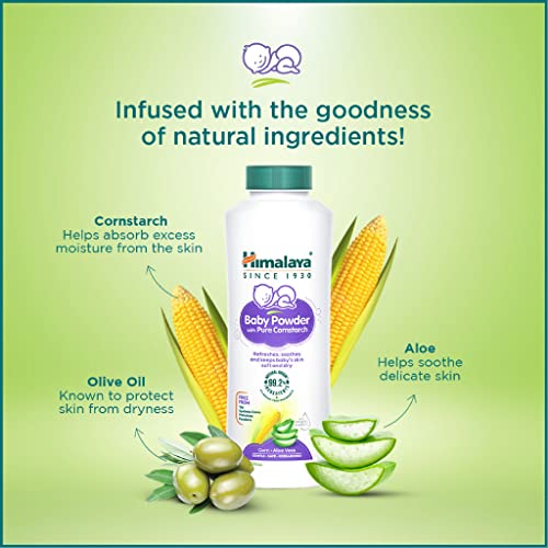 Himalaya Baby Powder with Pure Corn Starch (200g)