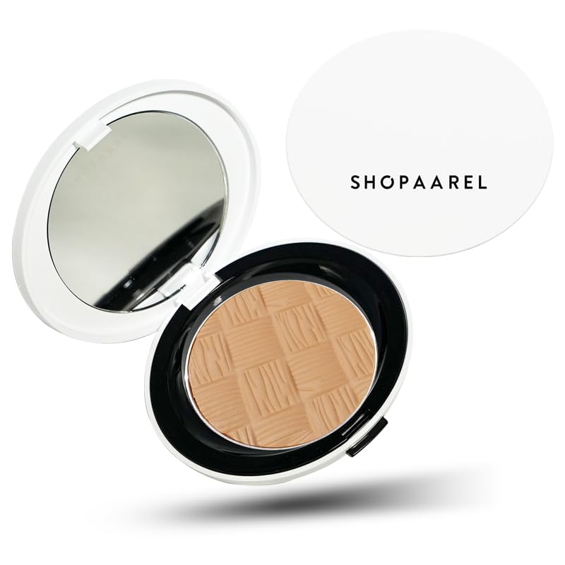 SHOPAAREL True Matte Compact Powder that Protects Skin from Sun, Absorbs Oil, Sweat and helps you to stay fresh (05)