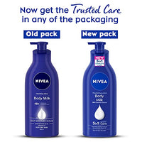 NIVEA Body Lotion for Very Dry Skin, 600 ml & NIVEA Sun Lotion, SPF 50, with UVA & UVB Protection, Water Resistant Sunscreen for Men & Women, 75 ml