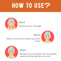 Skin Secrets Fruit Facial Massage Cream with Orange & Papaya Extract| Paraben Free, Cruelty Free & Vegan (500gm)