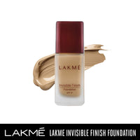 Lakmé Perfecting Liquid Natural Foundation, Shell, 27Ml & Acne Prone & Invisible Finish Spf 8 Foundation Light Coverage, Shade 02, 25Ml, Pack Of 2