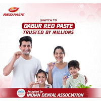 Dabur Red Toothpaste - 750g (250gx3) Special Edition Pack |Fluoride Free |Helps in Bad Breath Treatment, Cavity Protection, Plaque Removal | For Whole Mouth Health | Power of 13 Potent Ayurvedic Herbs