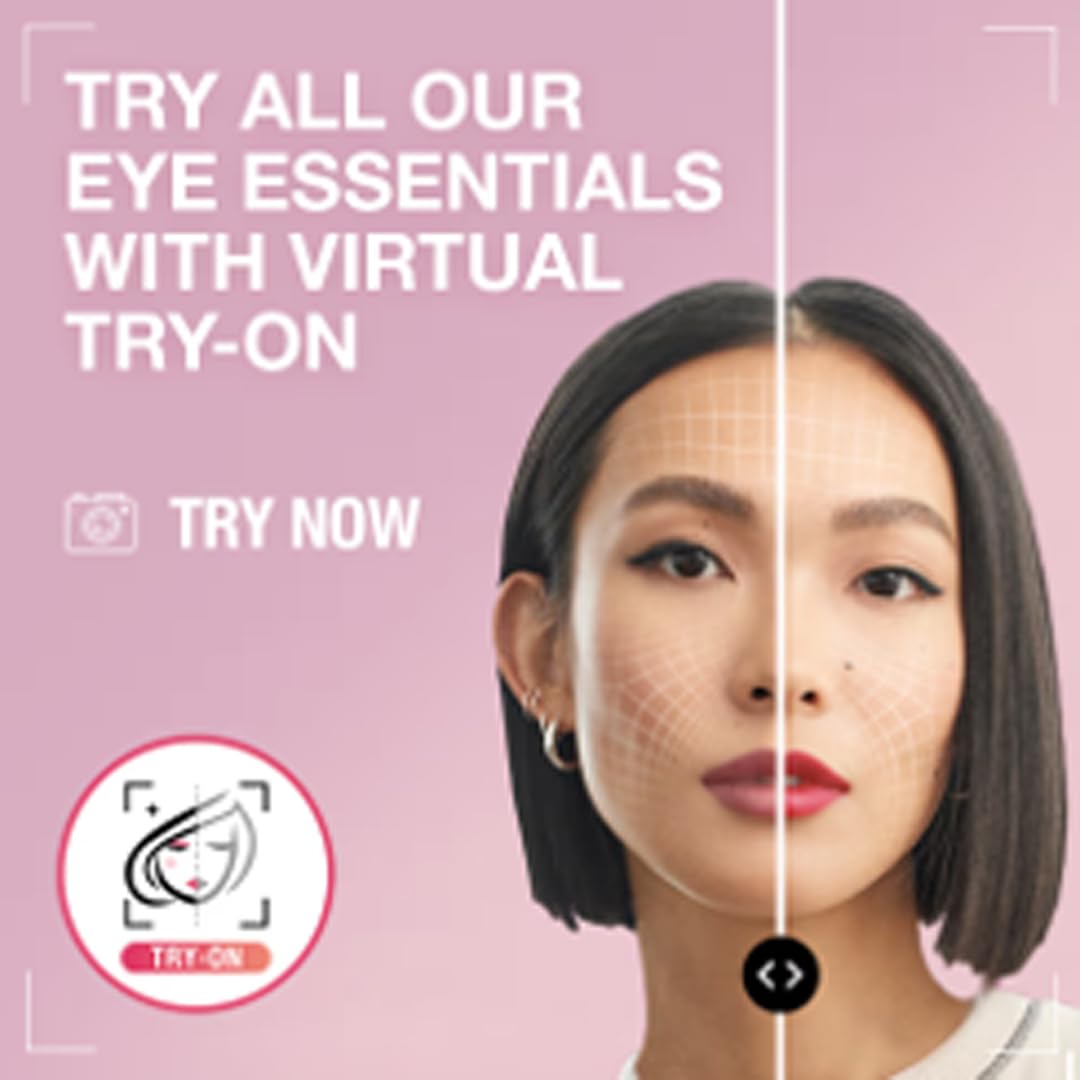 Maybelline New York Volume Express Colossal Mascara, Volumizing & Lengthening, Washable, Black, 10.7ml