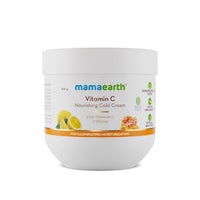 Mamaearth Vitamin C Nourishing Cold Cream for Face & Body with Vitamin C & Honey for Illuminating Moisturization – 100g