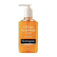 Neutrogena Oil Free Acne Wash | Deep Cleansing Face Wash with Salicylic Acid | Hydrating, Alcohol Free, Non Comedogenic & Dermatologically Tested | For Oily Acne Prone Skin | 175ml