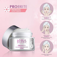 Lotus Herbals Probrite Illuminating Radiance Cream 50gm, Radiance Sleeping Mask 50gm set of 2