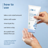 Plum Simply Bright 2% Niacinamide Face Wash with Rice Water | Brightens, Softens & Smoothens Skin | for Oily, Acne Prone, Dry, Normal, Sensitive Skin | Gentle & Non-Drying | for Men & Women | 150ml