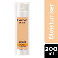 Lakmé Sun Expert SPF 50 PA Fairness UV Sunscreen Lotion, 100ml And Lakmé Peach Milk SPF 24 PA Sunscreen Moisturiser, 200 ml