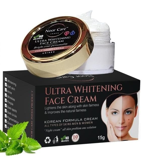 NOOR CARE Cream For Men & Women |Reduces Dark Spots, Boosts Radiance Night care Cream (50g (Pack Of 1))