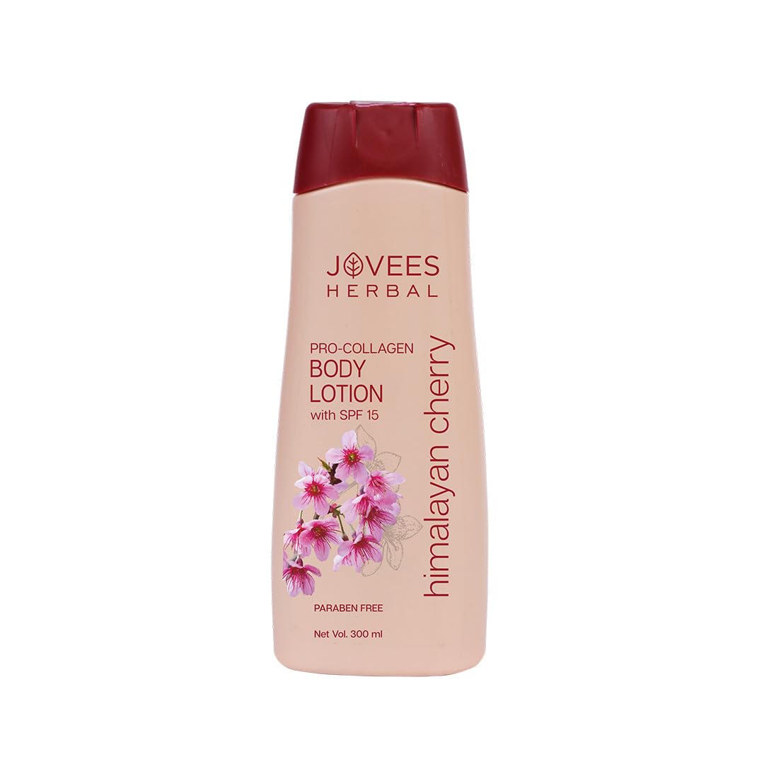 Jovees Herbal Himalyan Cherry Hand & Body Lotion, Hydrates/Moisturise Skin 300ml
