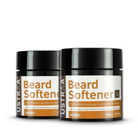 Ustraa Beard Softener Woody - 100 Gram (Set Of 2) - Softens And Nourishes Your Beard Without Sulphates Or Parabens, Long Lasting Moisturization And Shine For A Nourished, Itch-Free Beard For Dry Hair