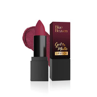 Blue Heaven Get Matte Lipstick | Soft Matte Finish and Lightweight Formula | Intense Pigment | Long-Lasting Lipsticks For Women | 203 | 4GM