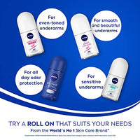 Nivea Deodorant Roll On, Fresh Natural for Unisex, 50ml (Pack of 3)
