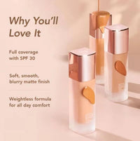 Soft Matte Full Coverage Foundation - 105Y Light