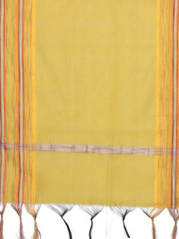 Satrani Women's  Woven Design Chanderi Dupatta