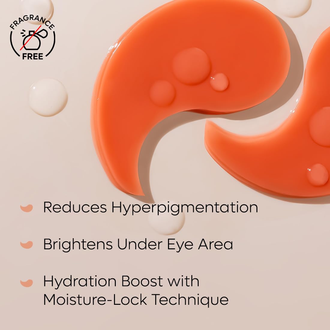 mCaffeine Cooling Under Eye Serum Patch for Brightness | Reduces Pigmentation with 4% Niacinamide & Kombucha Tea | Under Eye Patch Mask | Instantly Hydrates, Cools & De-Puffs - 15 Pairs